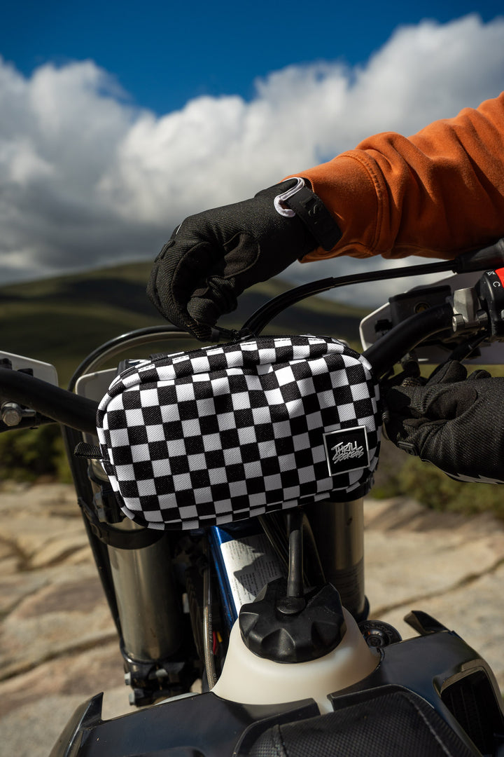 Checkered Bar Bag