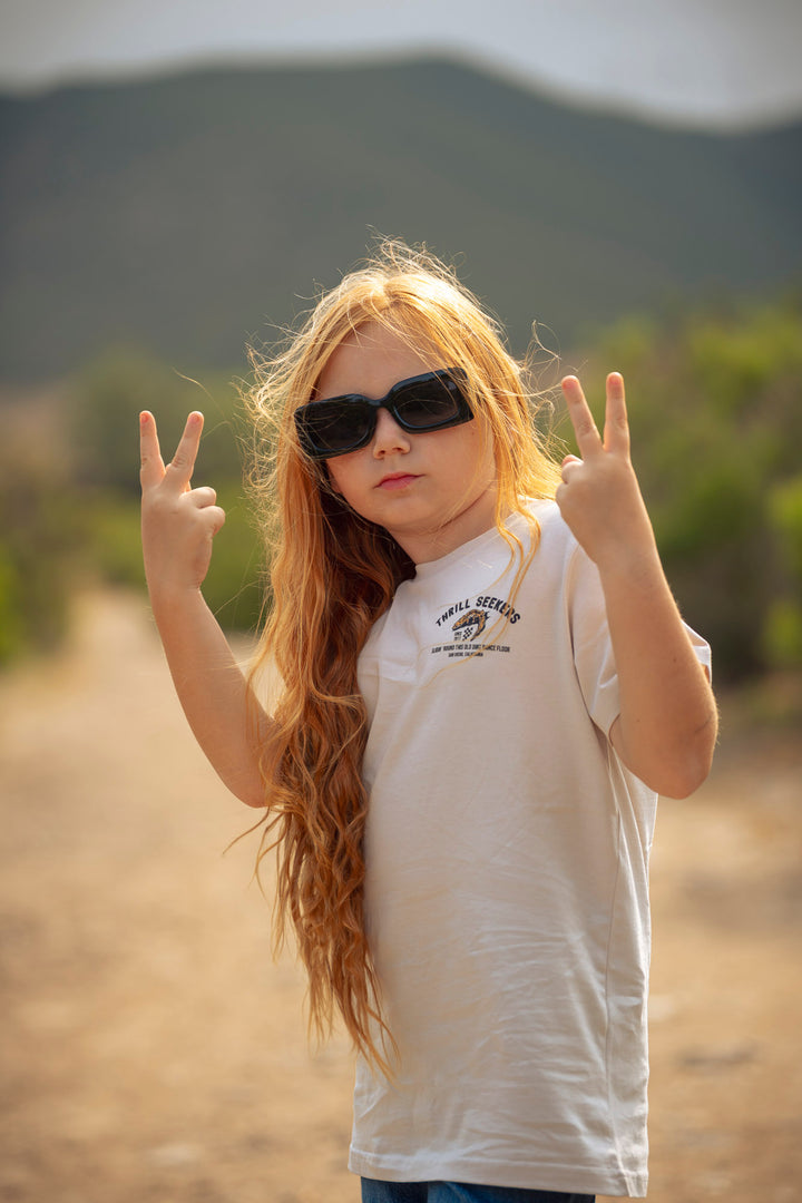 Kids Slidin' Tee - Bone