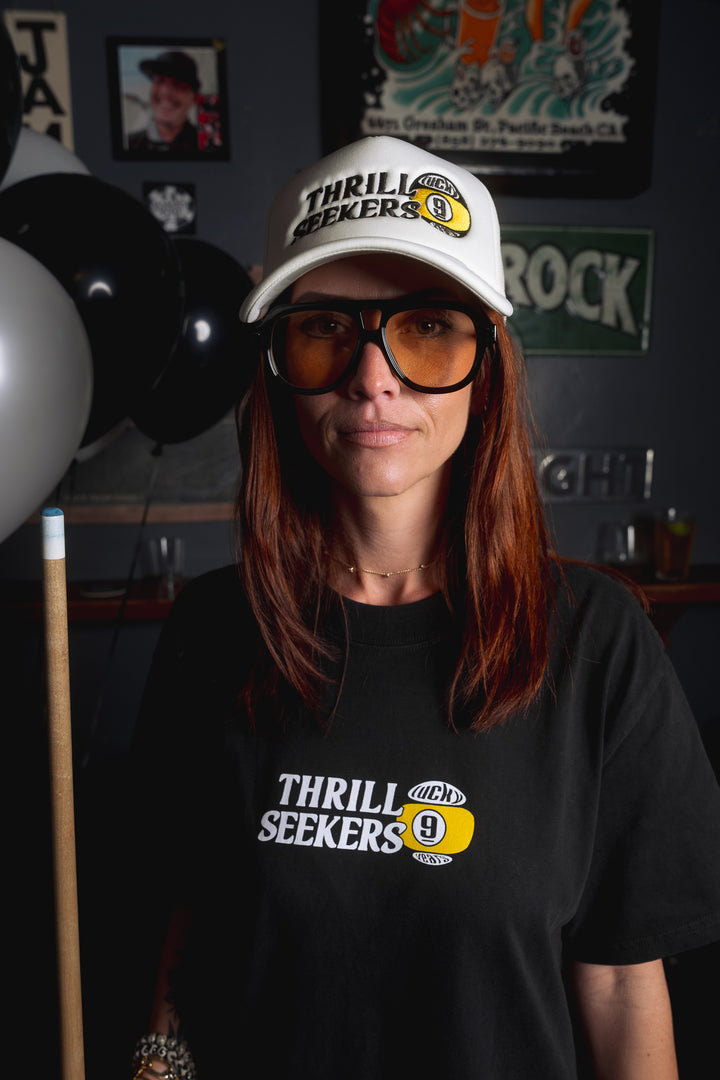 Lucky 9 Embroidered Foam Trucker