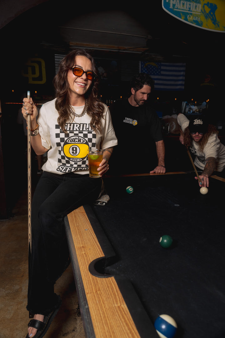 Babes Lucky 9 Oversized Tee