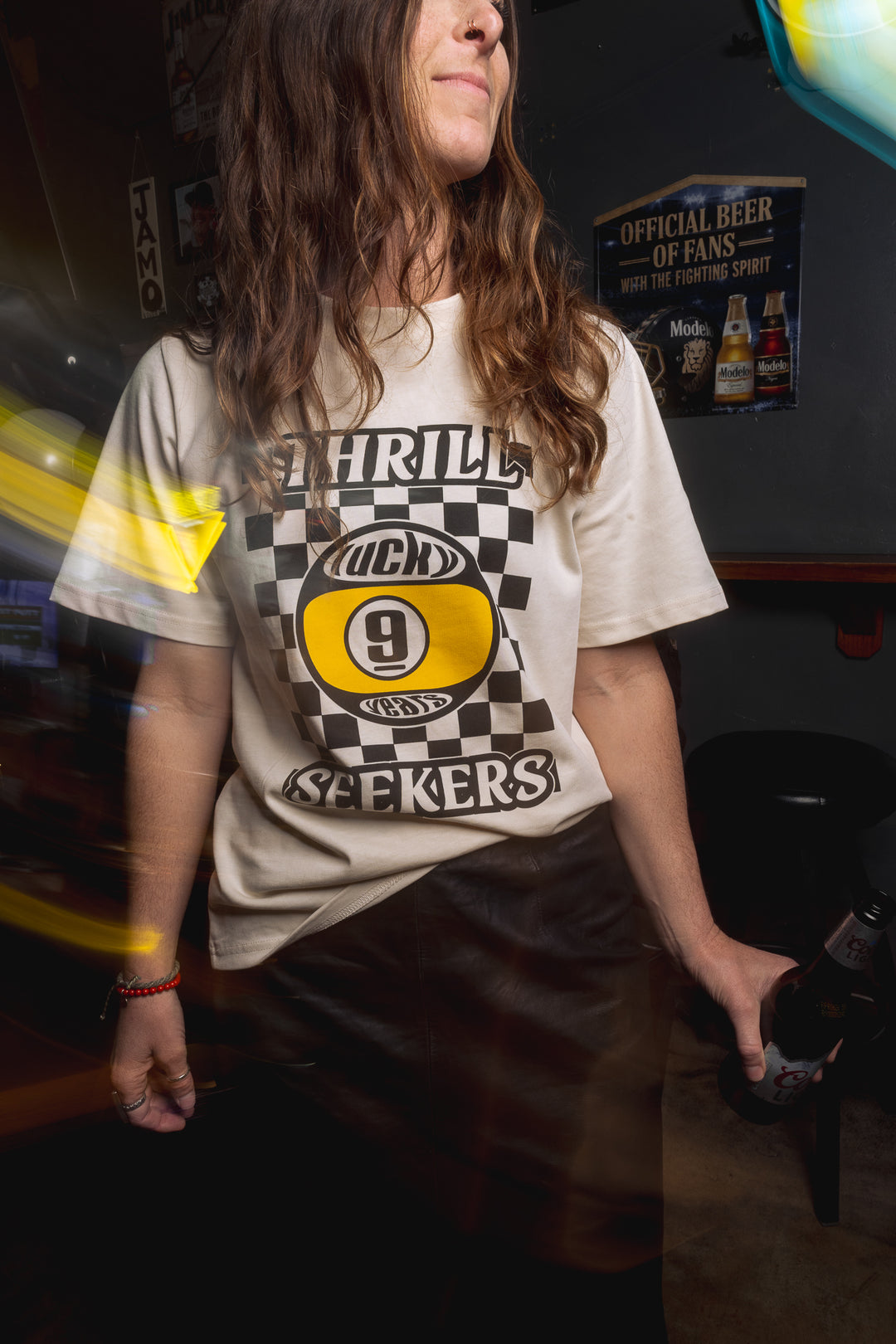 Babes Lucky 9 Oversized Tee