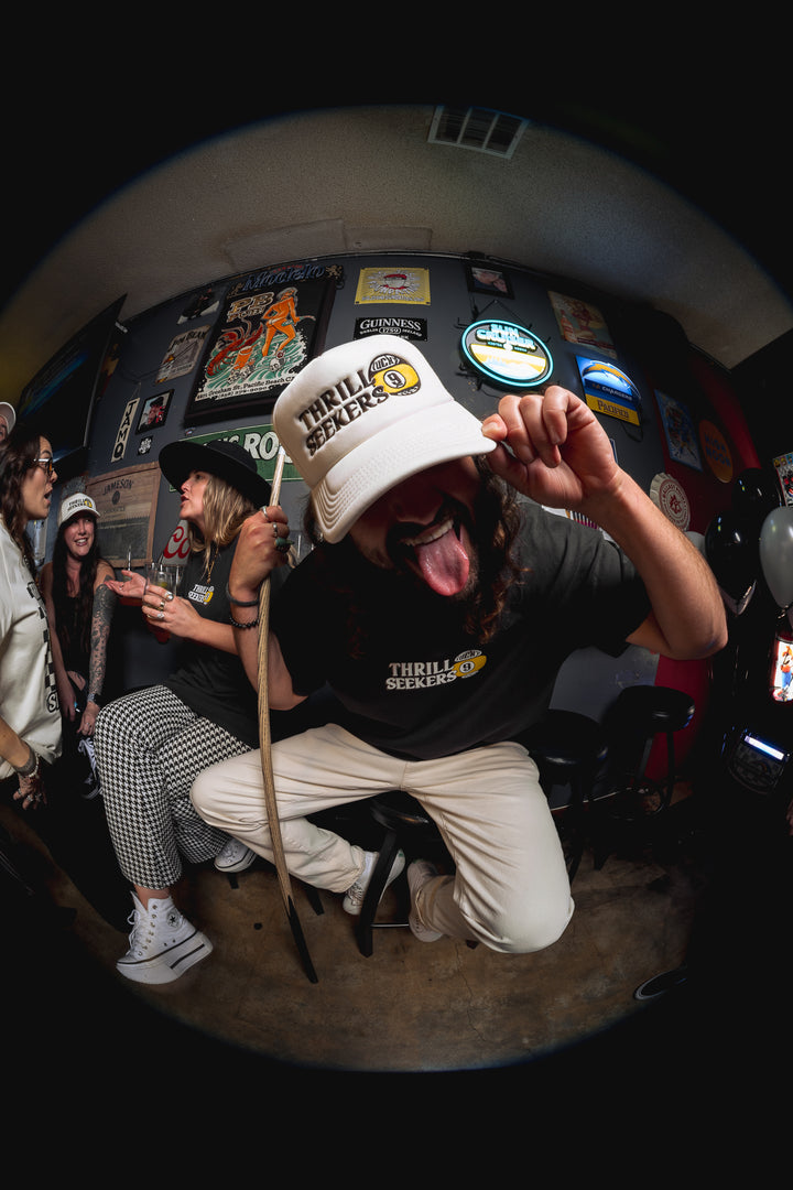 Lucky 9 Embroidered Foam Trucker