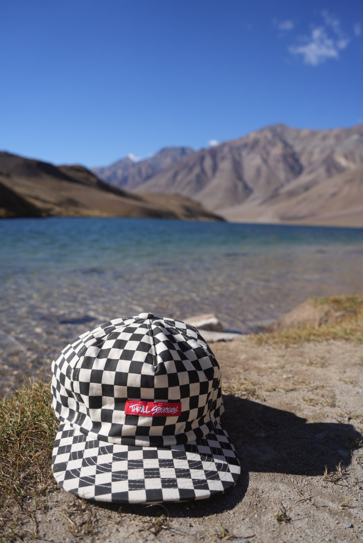 Red Label Checkered Hat