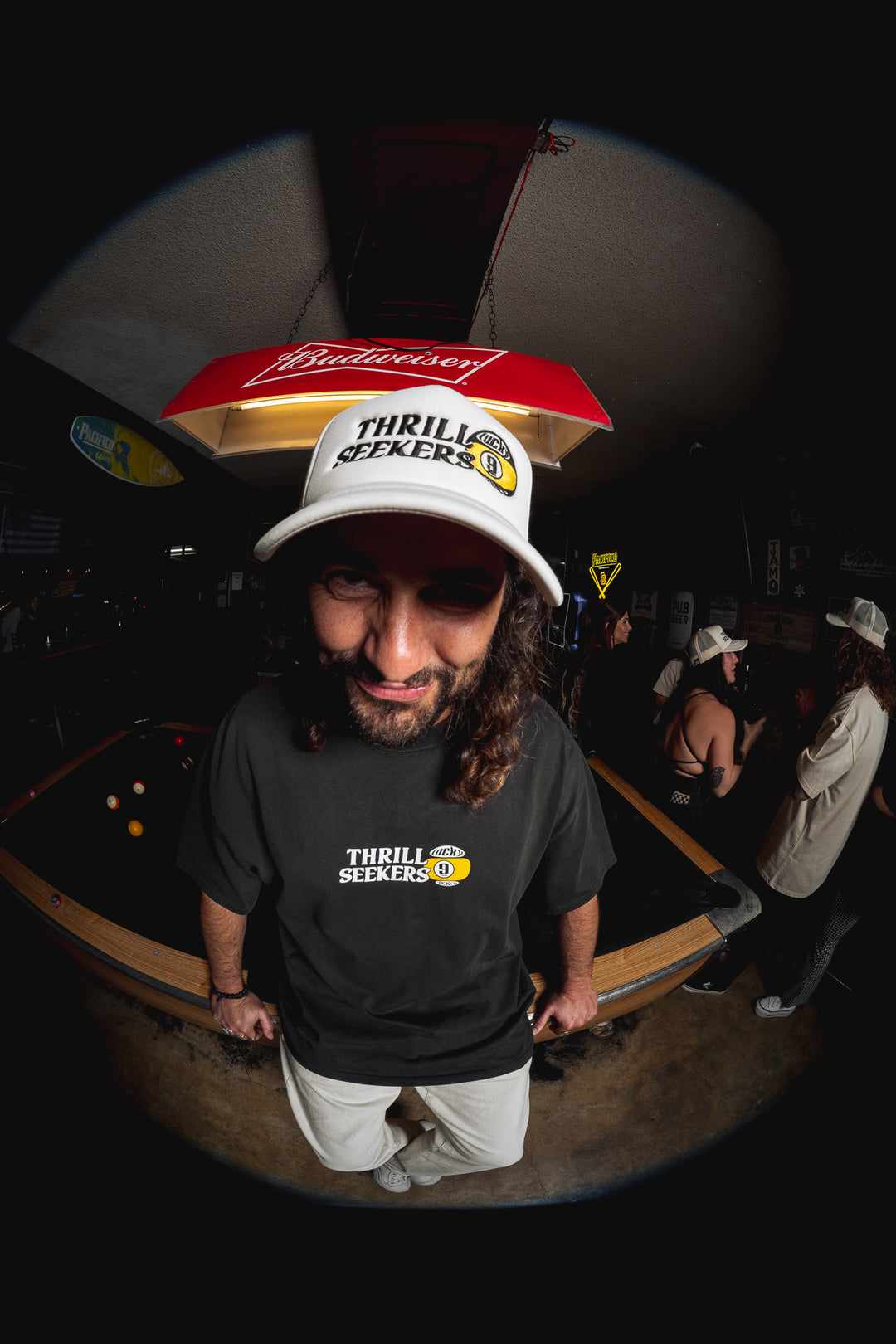 Lucky 9 Embroidered Foam Trucker