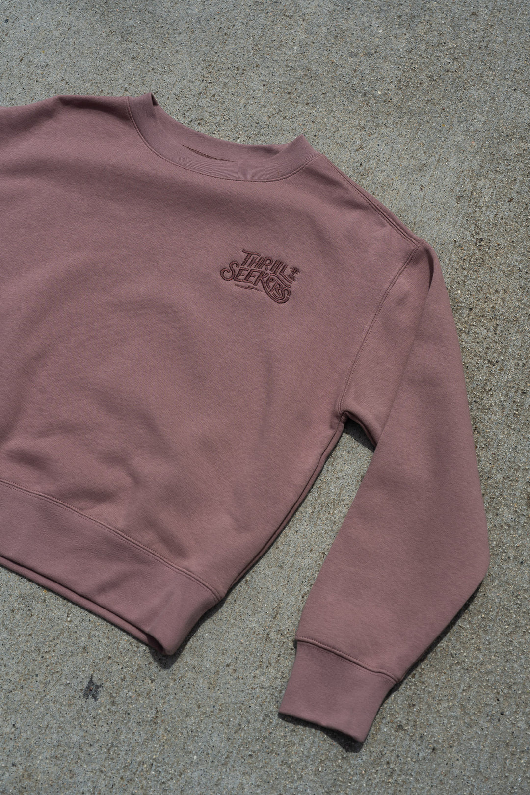Babes Coaster Crewneck - Hazy Pink