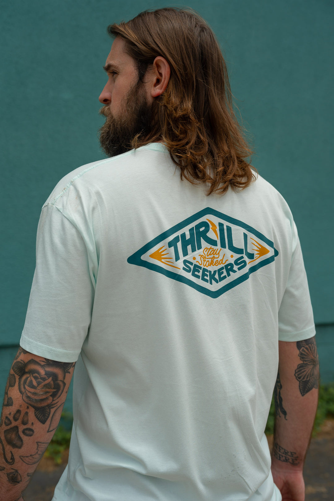 Quest Tee - Seafoam