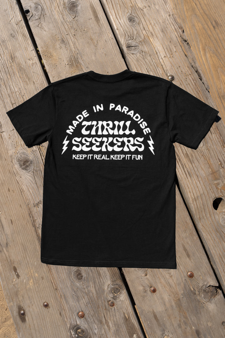 Thrill Seekers-Zig Tee - Black-5
