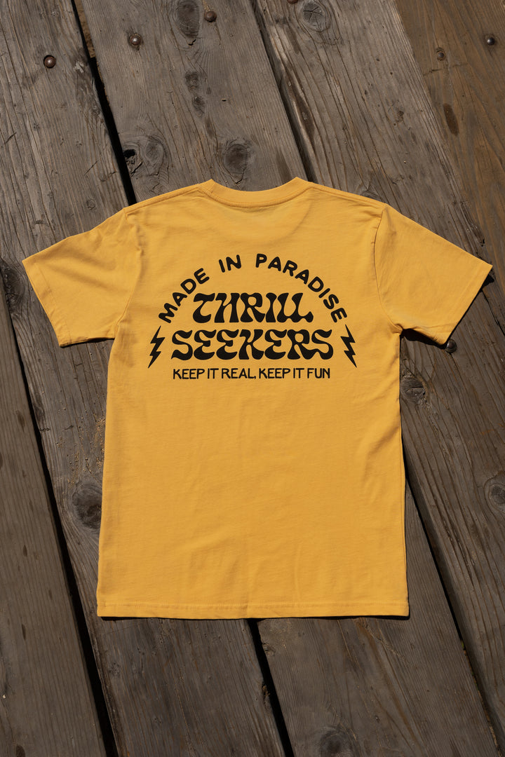 Zig Tee - Golden Yellow