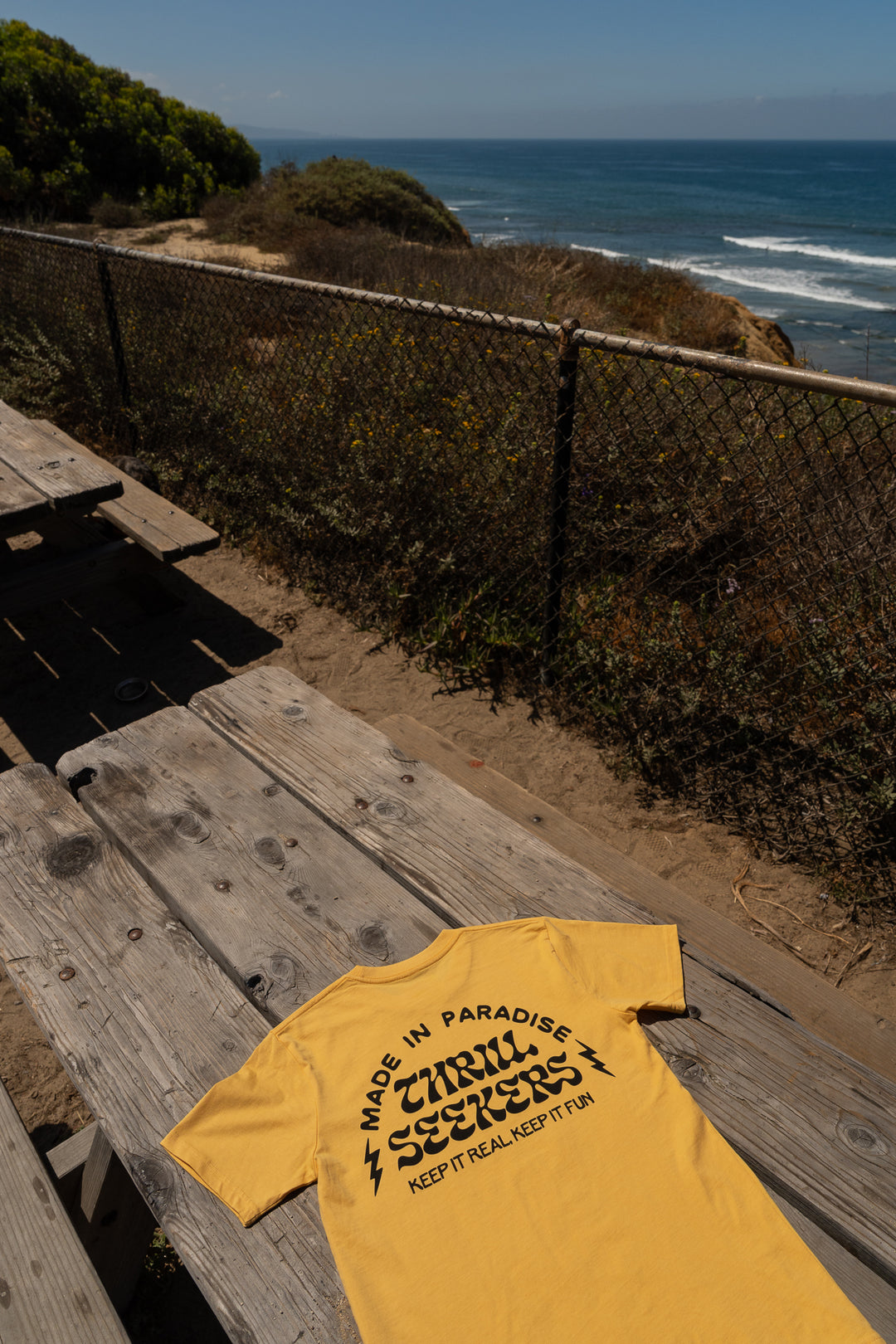 Zig Tee - Golden Yellow