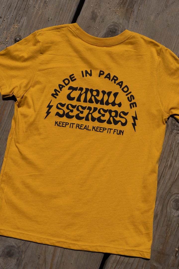Thrill Seekers-Kids Zig Tee-1