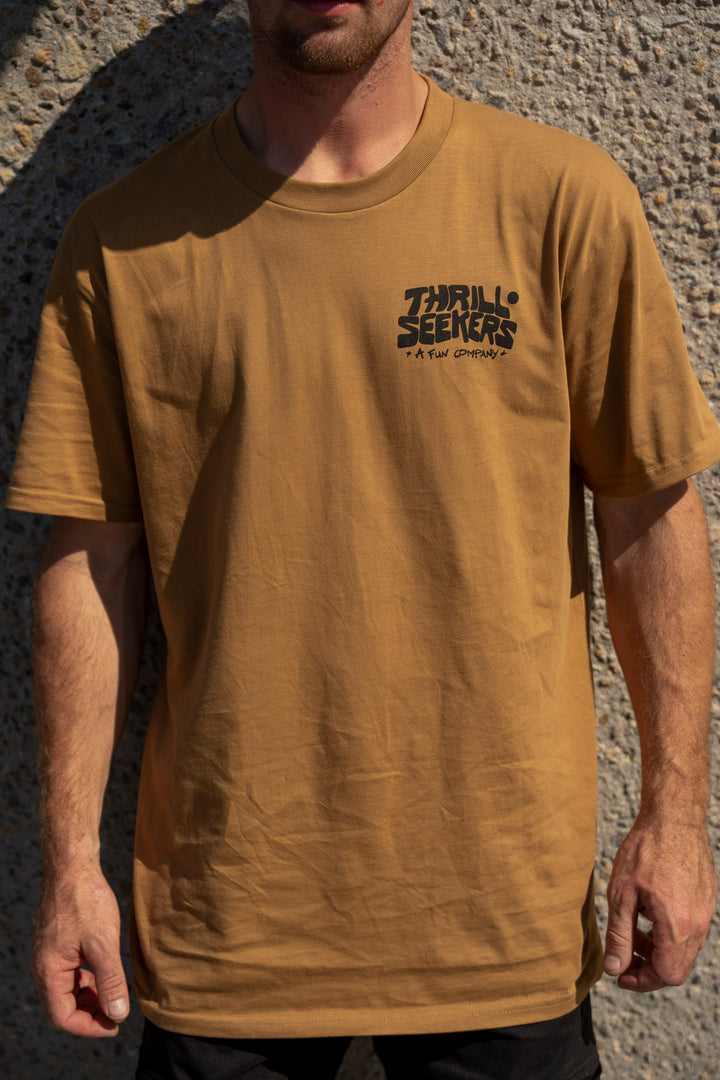 Fun Company Tee - Camel