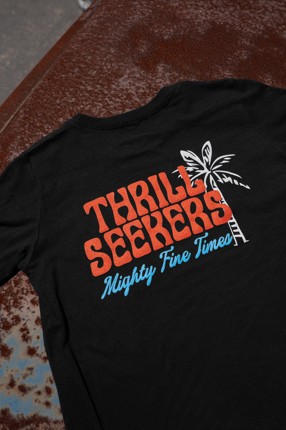 Thrill Seekers-Kids Mighty Fine Tee - Black-2