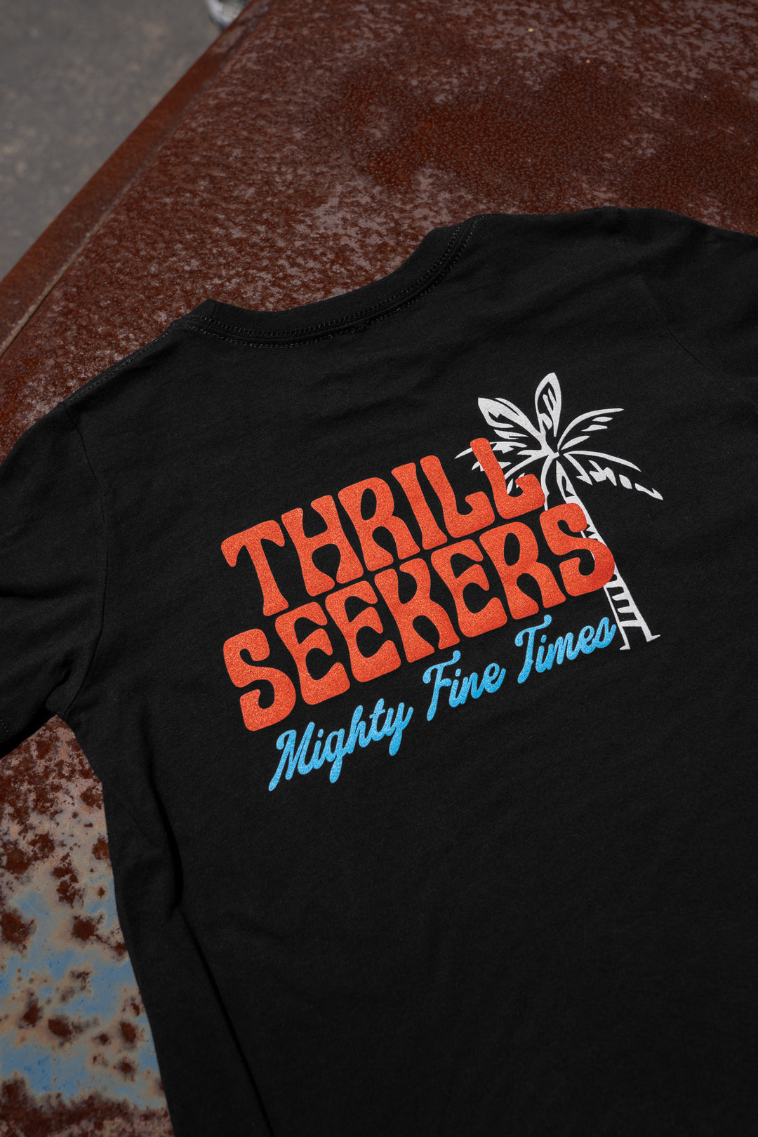 Thrill Seekers-Kids Mighty Fine Tee - Black-2
