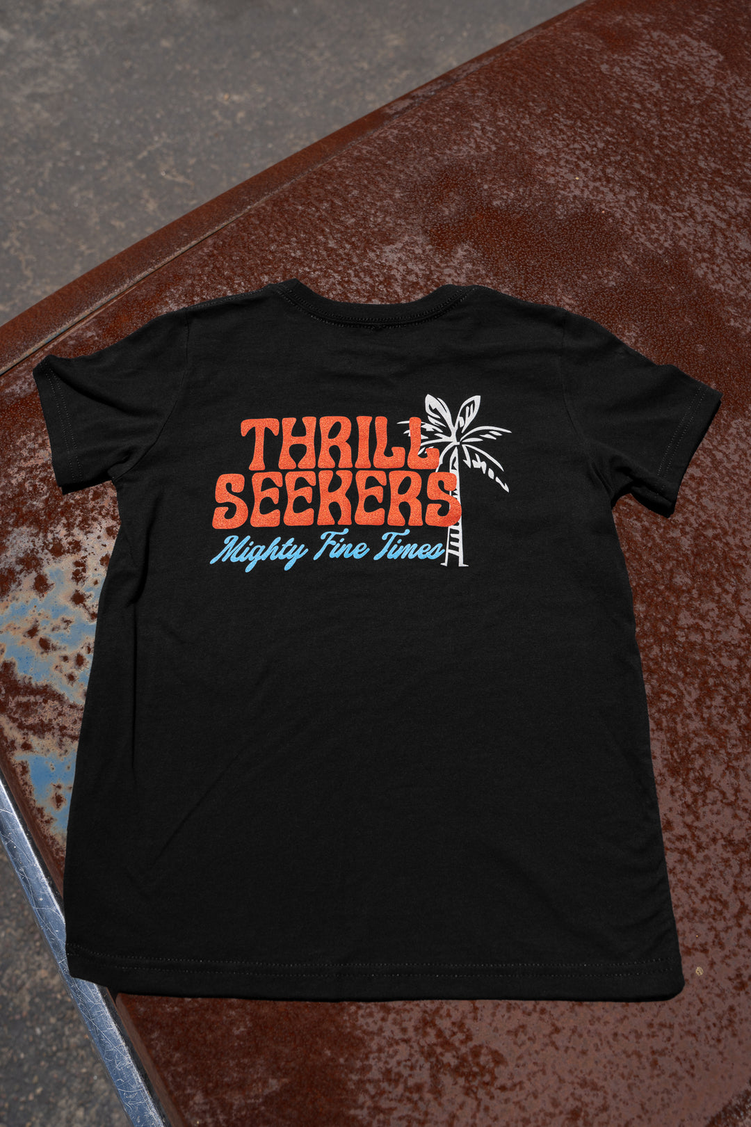 Thrill Seekers-Kids Mighty Fine Tee - Black-4