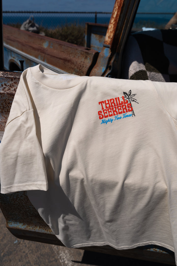 Mighty Fine Tee - Cream