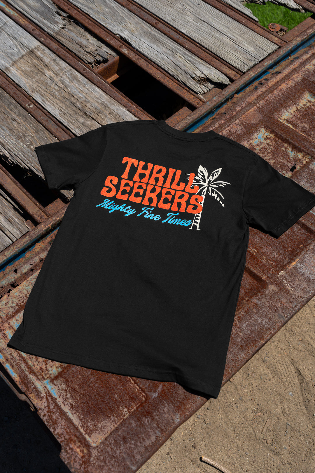 Thrill Seekers-Mighty Fine Tee - Black-4