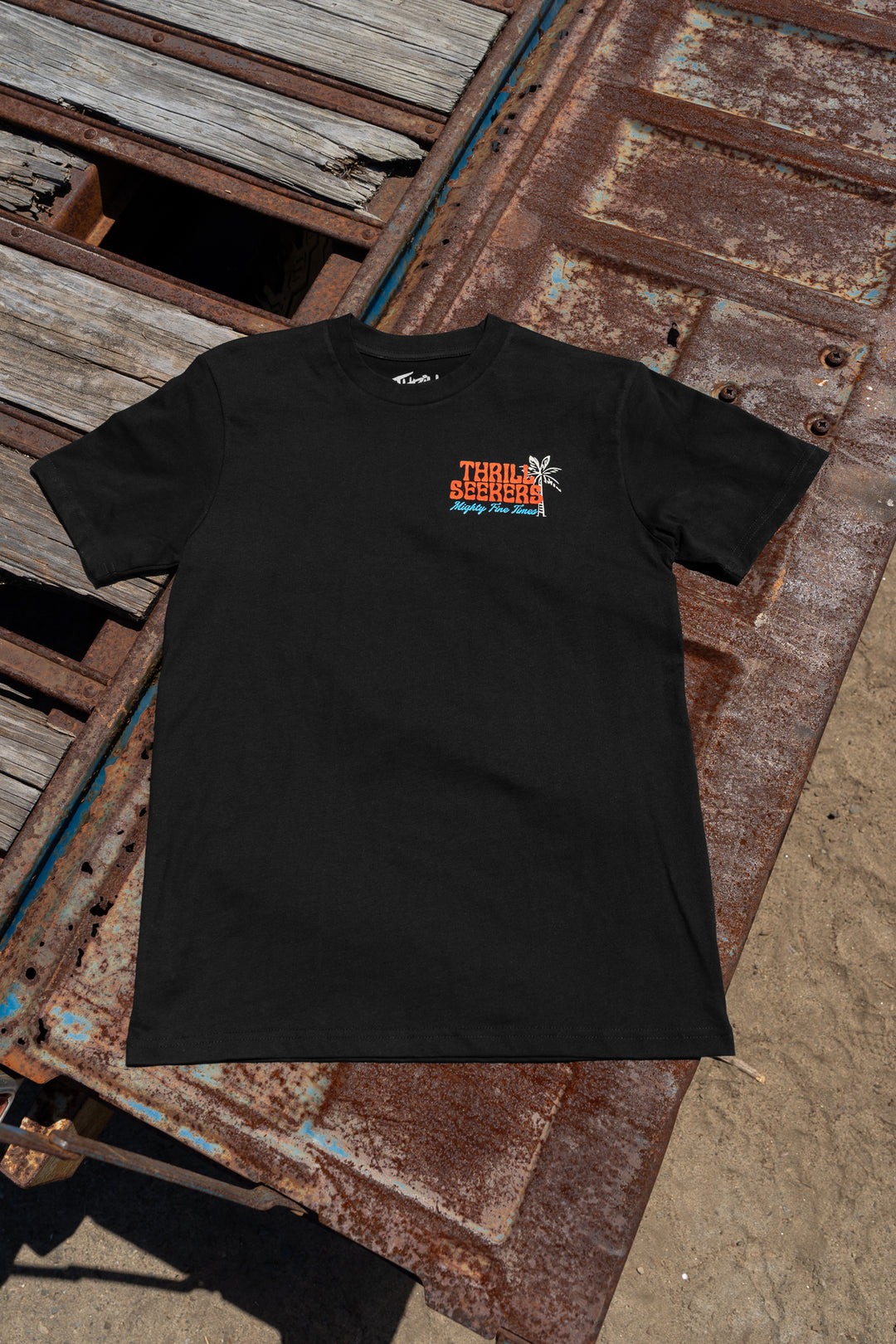 Thrill Seekers-Mighty Fine Tee - Black-3