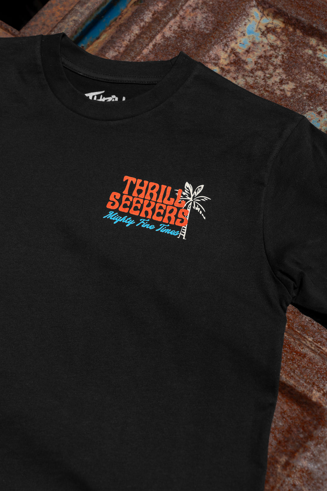 Thrill Seekers-Mighty Fine Tee - Black-6