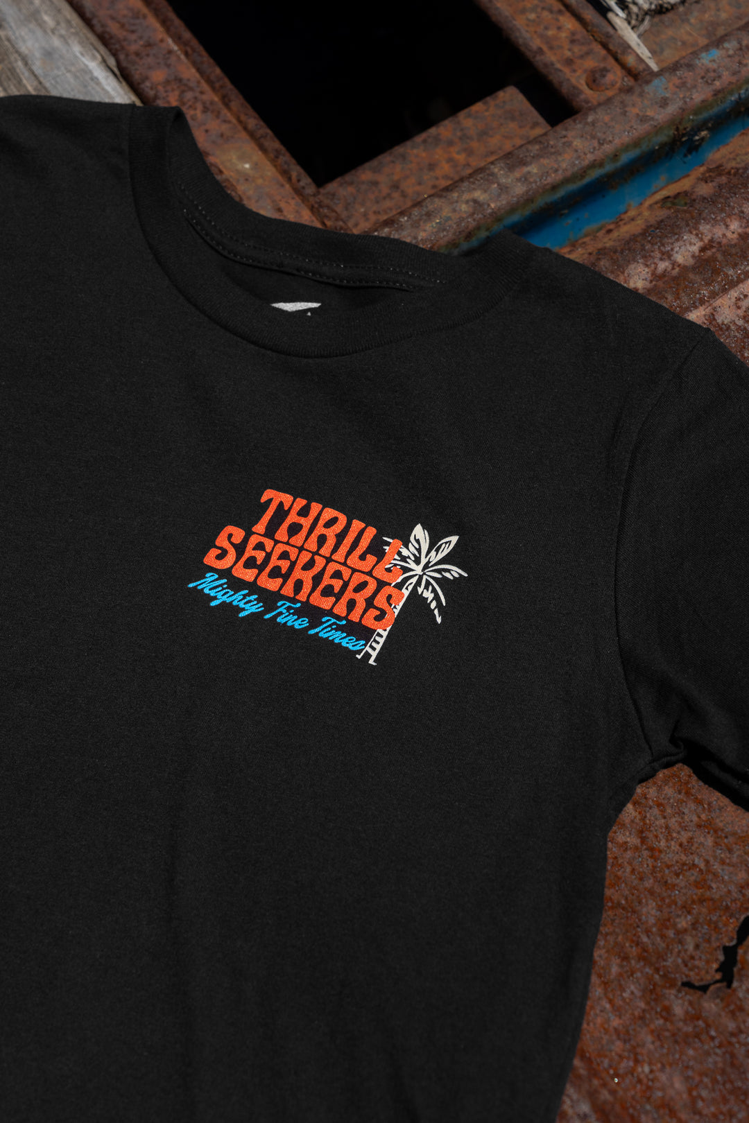 Thrill Seekers-Kids Mighty Fine Tee - Black-3