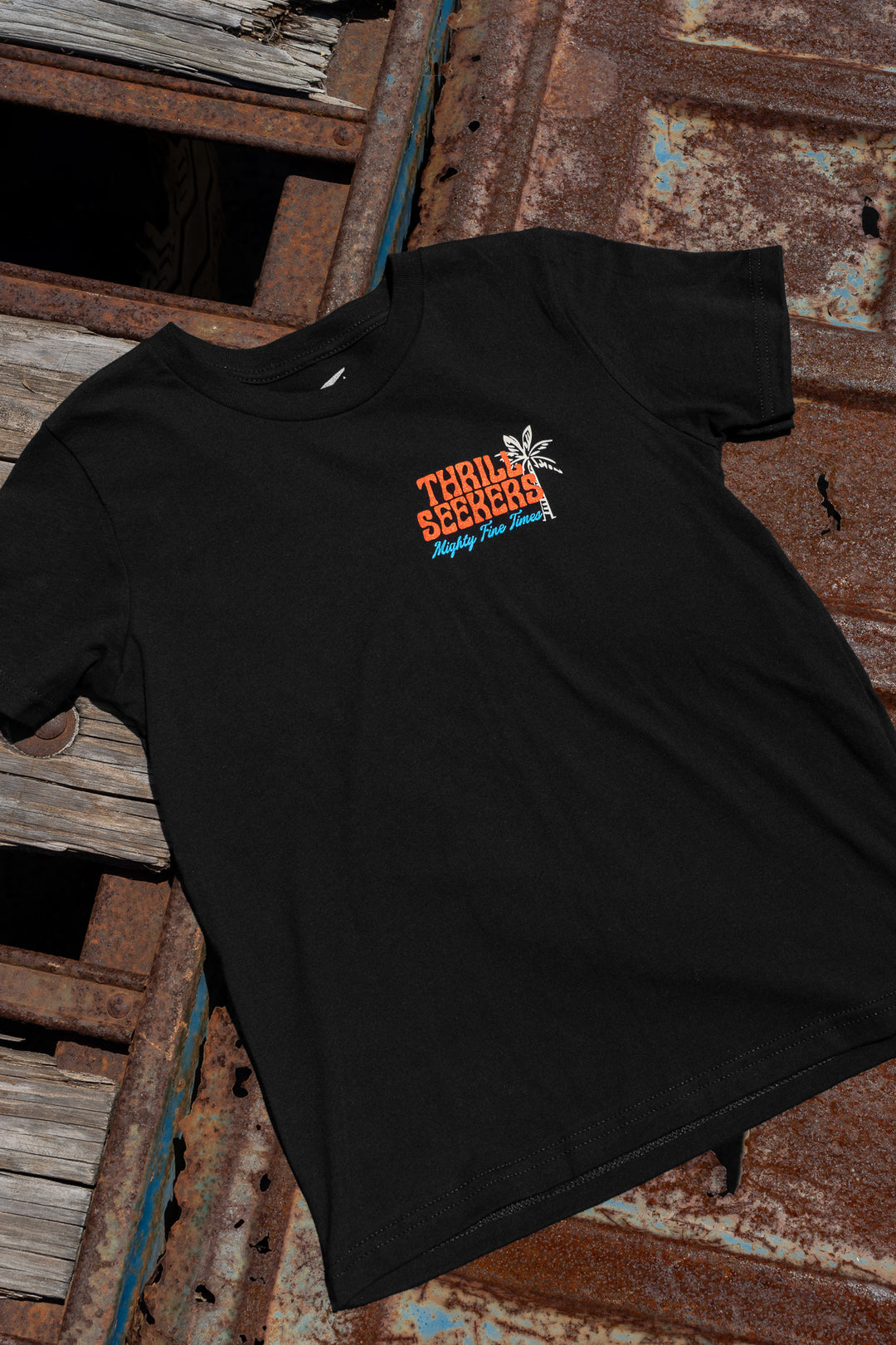 Thrill Seekers-Kids Mighty Fine Tee - Black-1