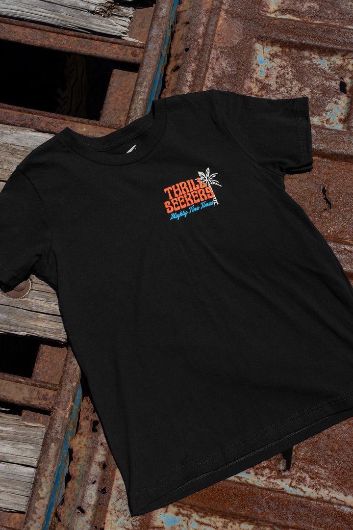 Thrill Seekers-Kids Mighty Fine Tee - Black-1