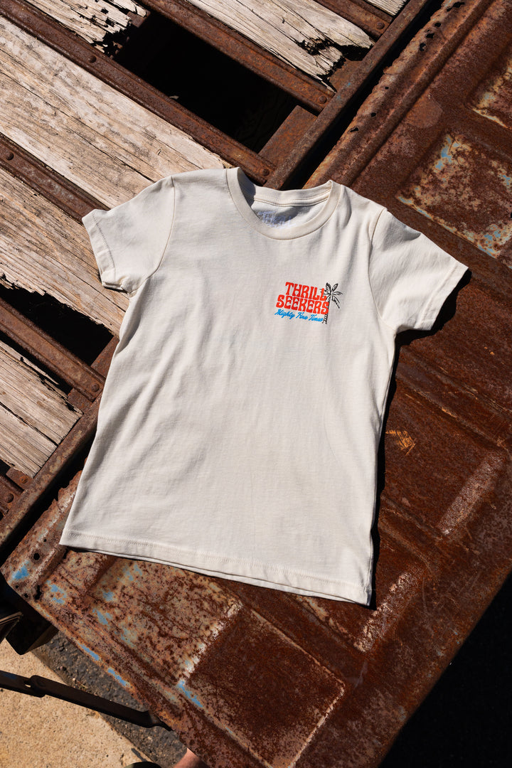Thrill Seekers-Kids Mighty Fine Tee - Cream-5