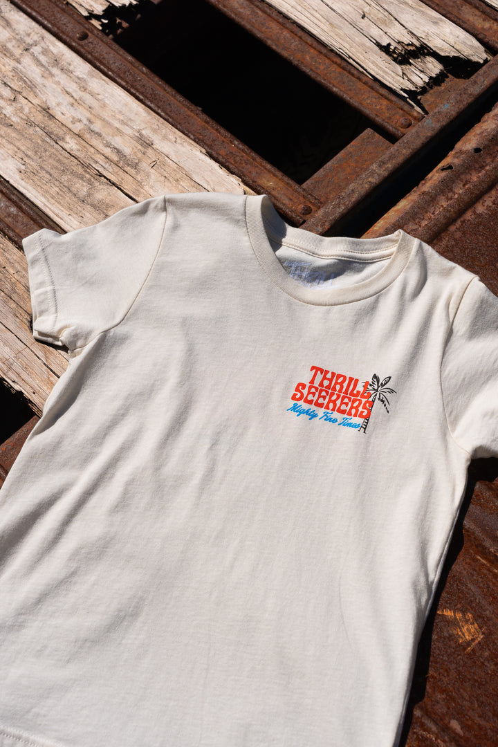 Thrill Seekers-Kids Mighty Fine Tee - Cream-3