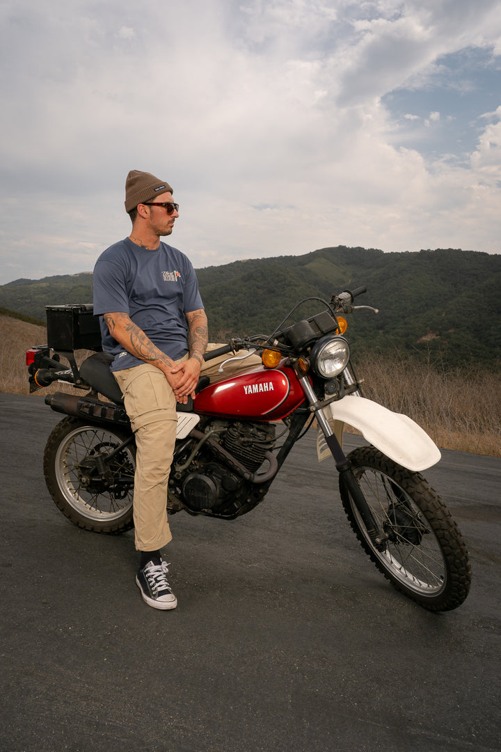 Full Sail Tee - Petrol Blue