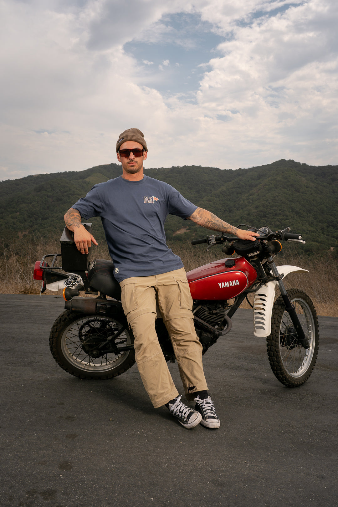 Full Sail Tee - Petrol Blue