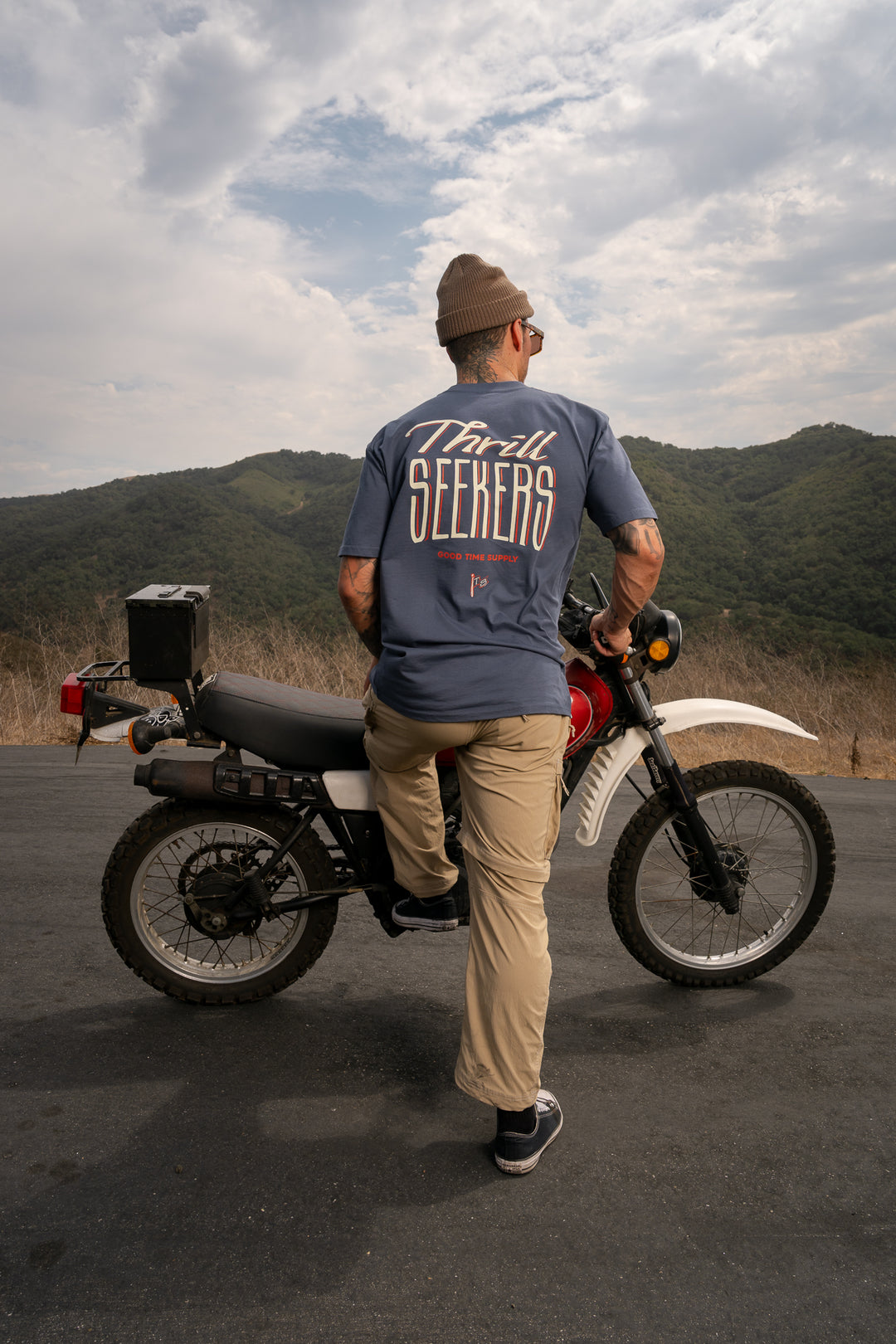 Full Sail Tee - Petrol Blue