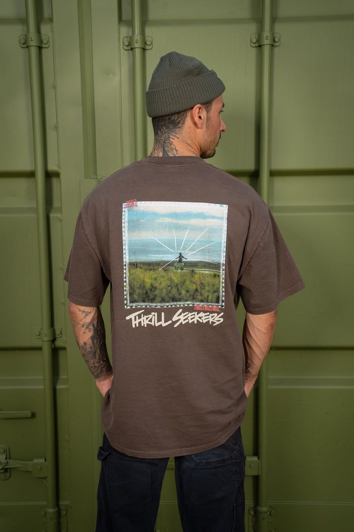 Coastal Tee - Faded Brown