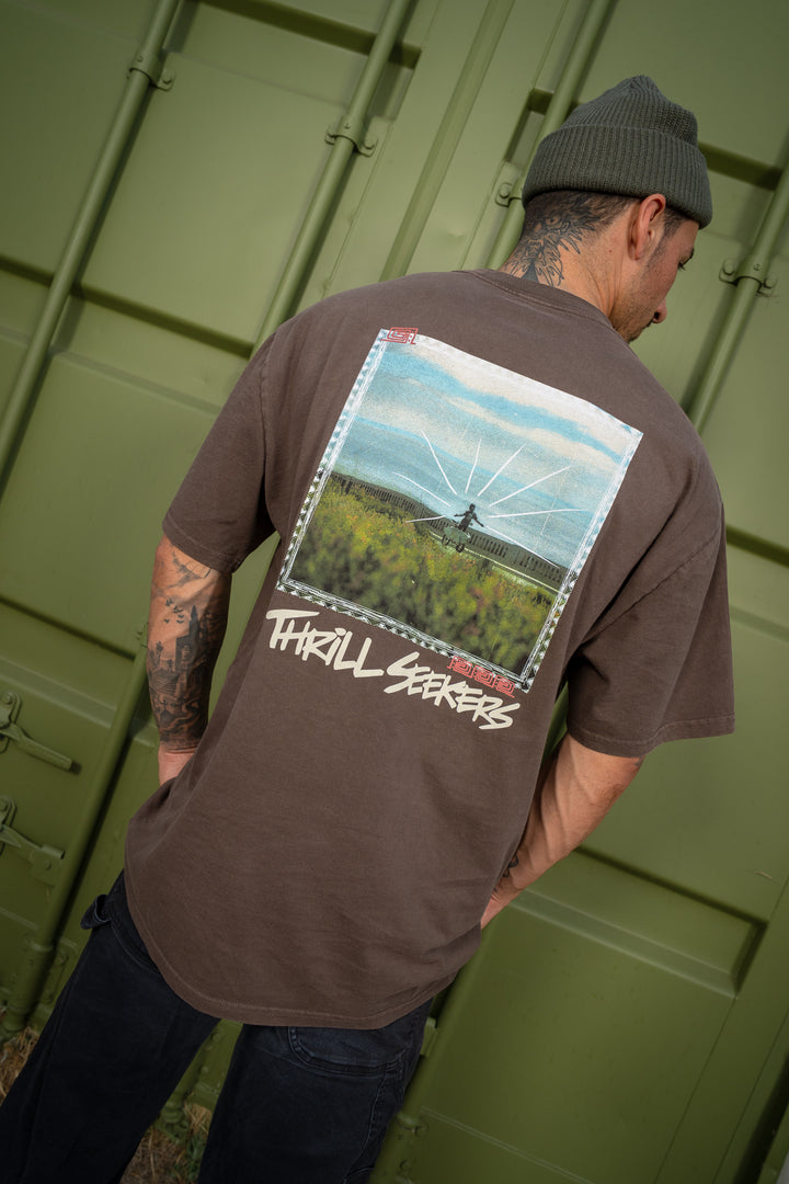 Coastal Tee - Faded Brown