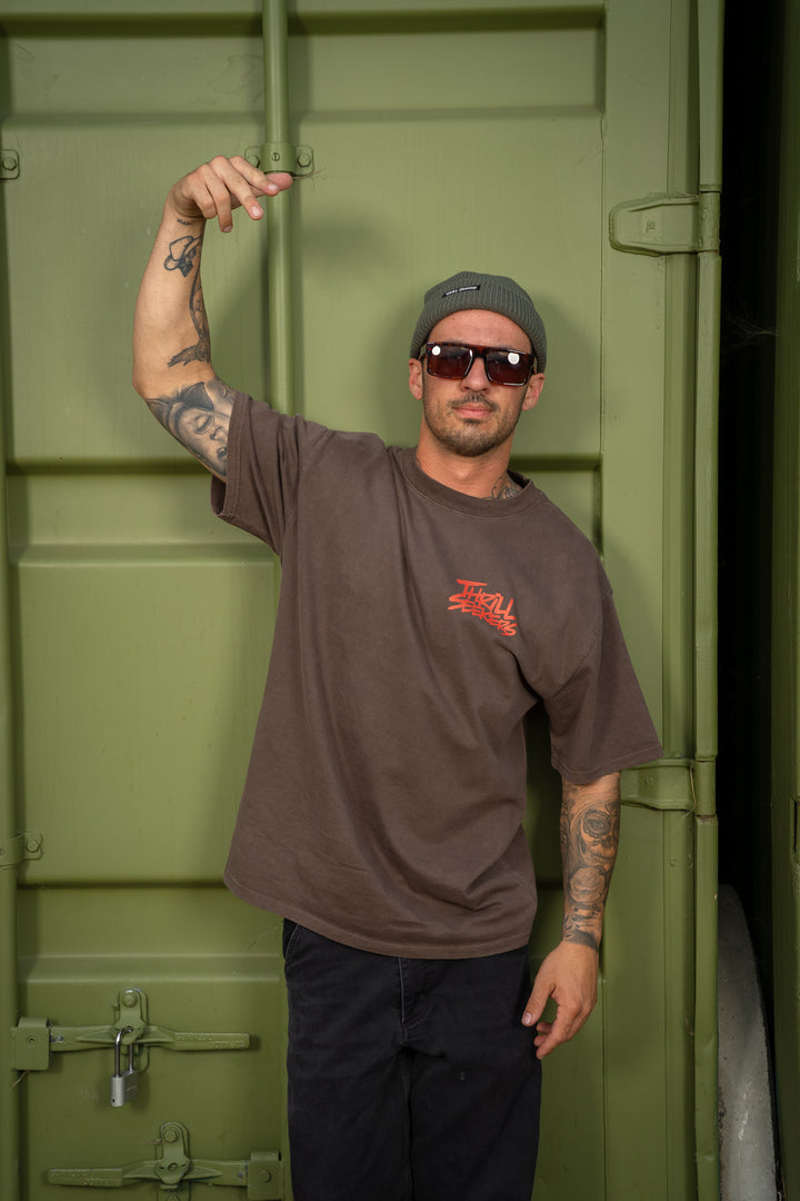 Coastal Tee - Faded Brown