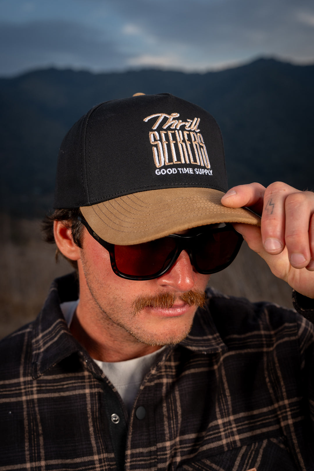 Full Sail Hat - Black/Mocha