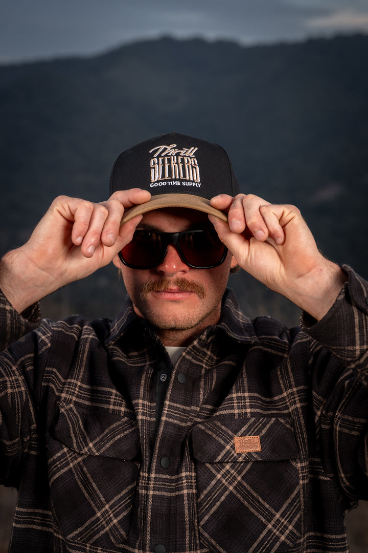 Full Sail Hat - Black/Mocha