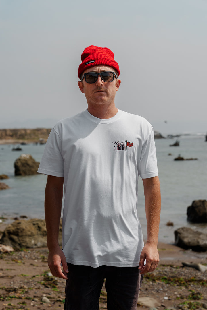 Knit Beanie - Red