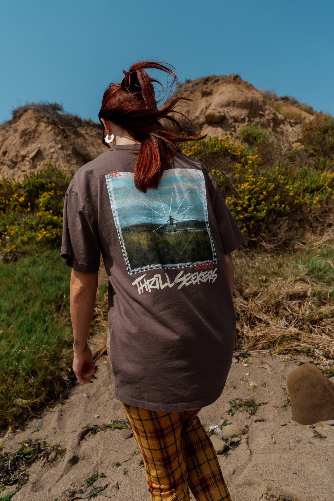 Coastal Tee - Faded Brown