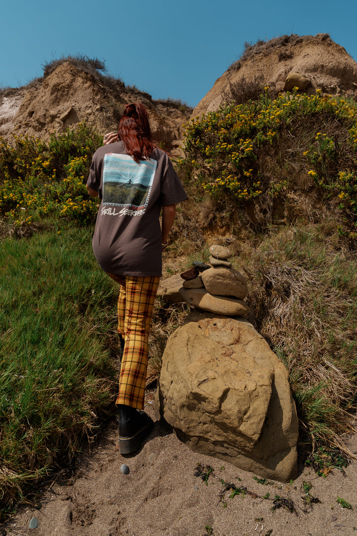 Coastal Tee - Faded Brown
