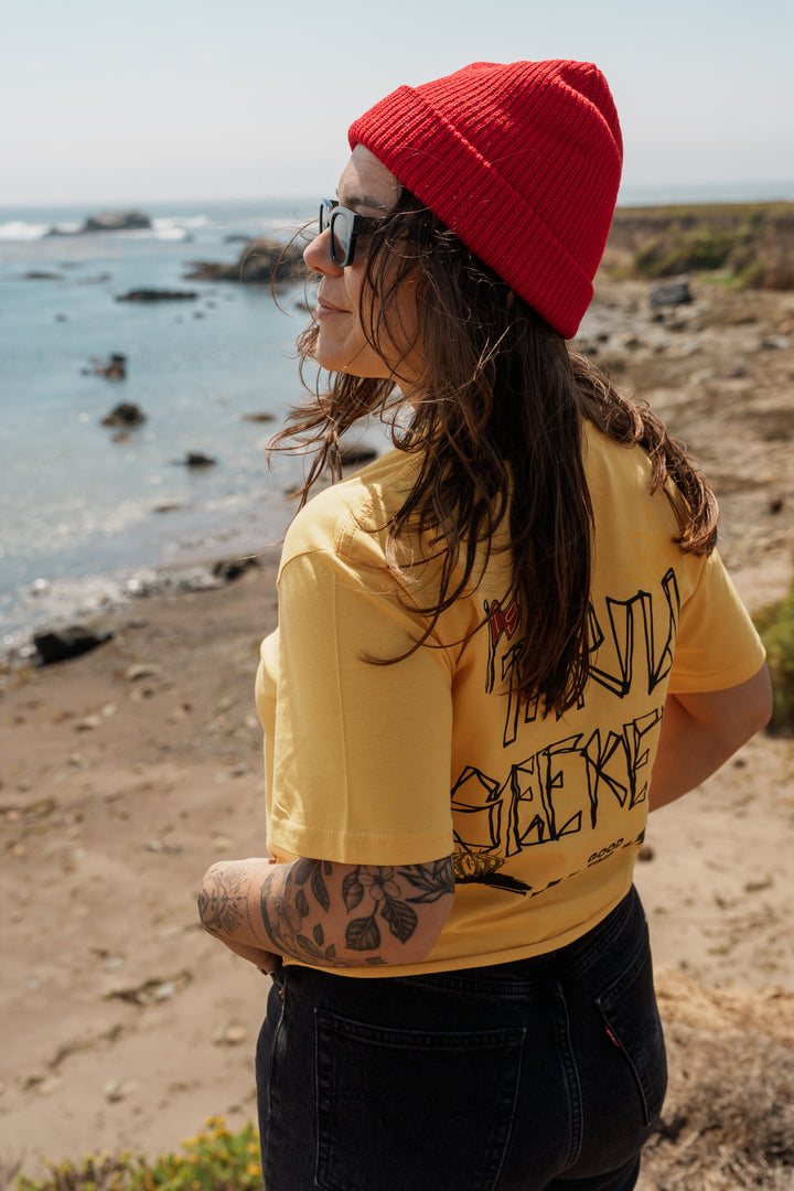 Knit Beanie - Red