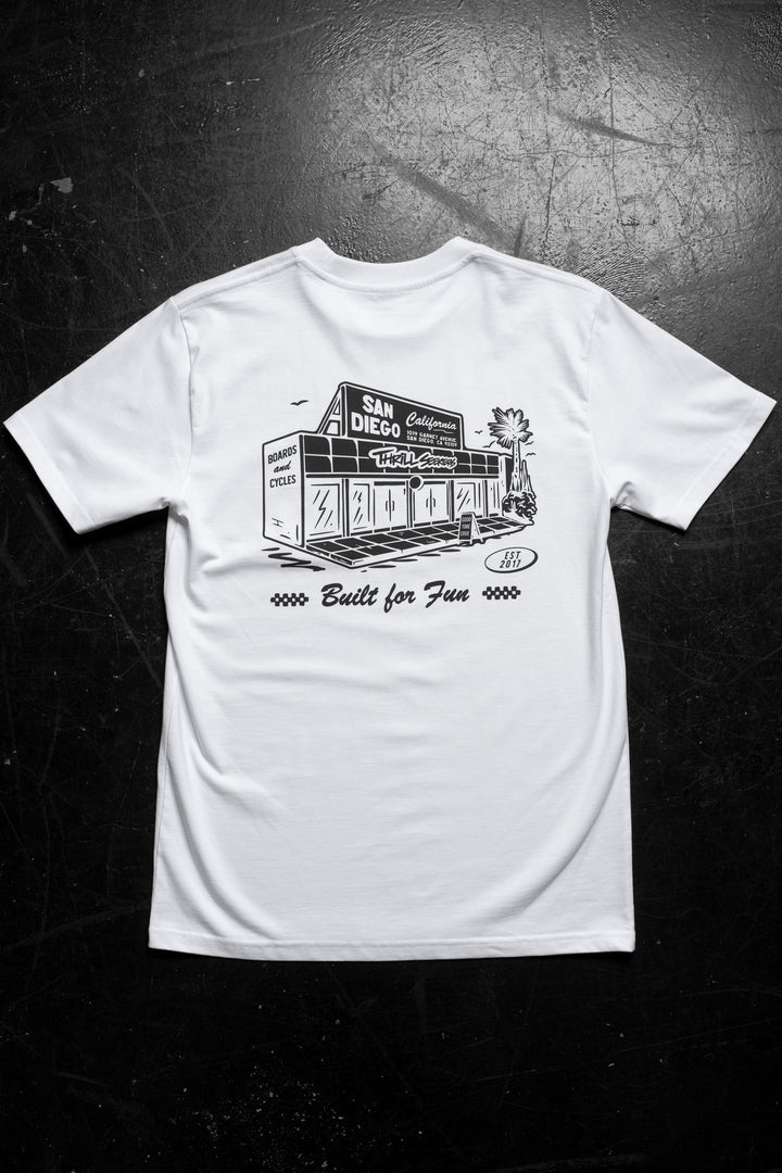 Shop Tee - White