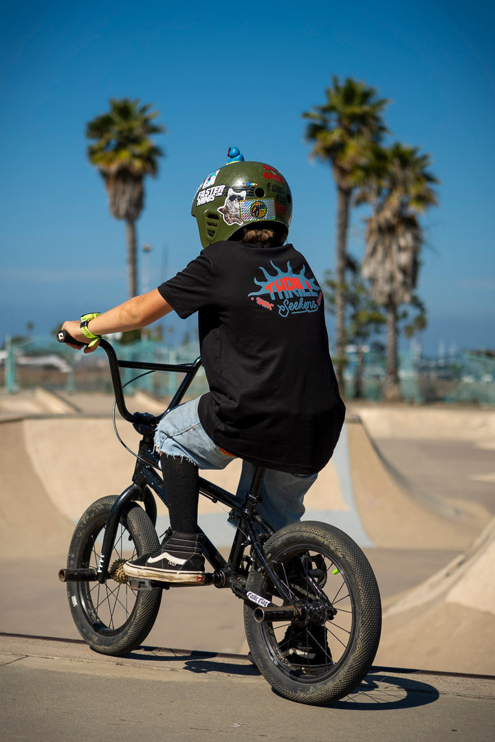 Kids Stay Stoked Tee - Black