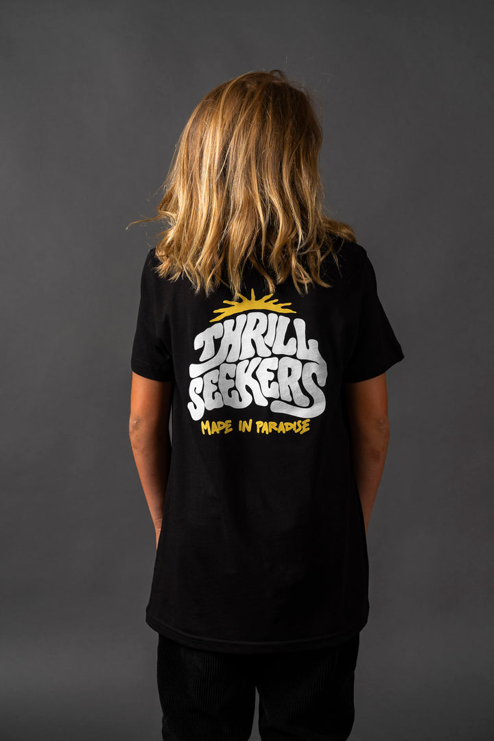 Kids Made In Paradise Tee - Black