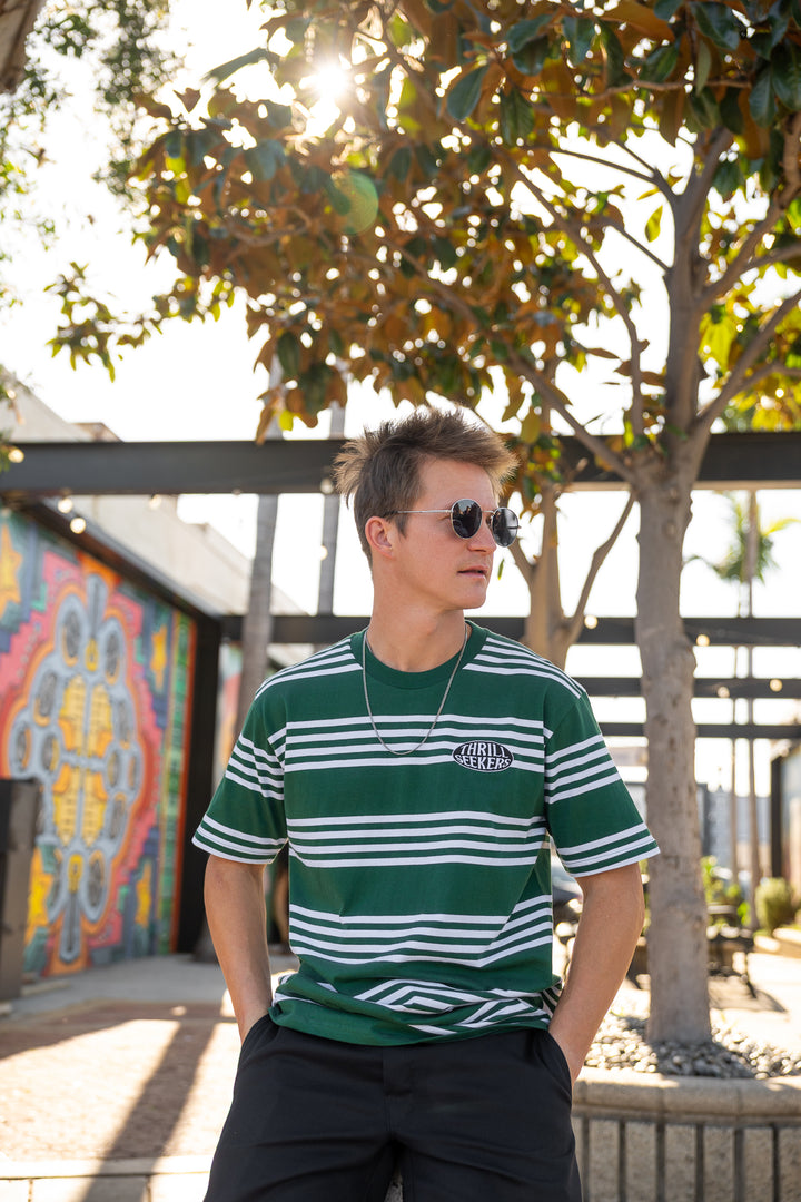 Oval Striped Tee