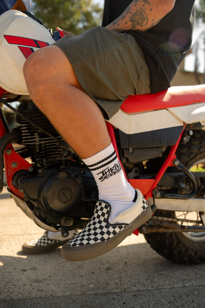 Crue Socks - White