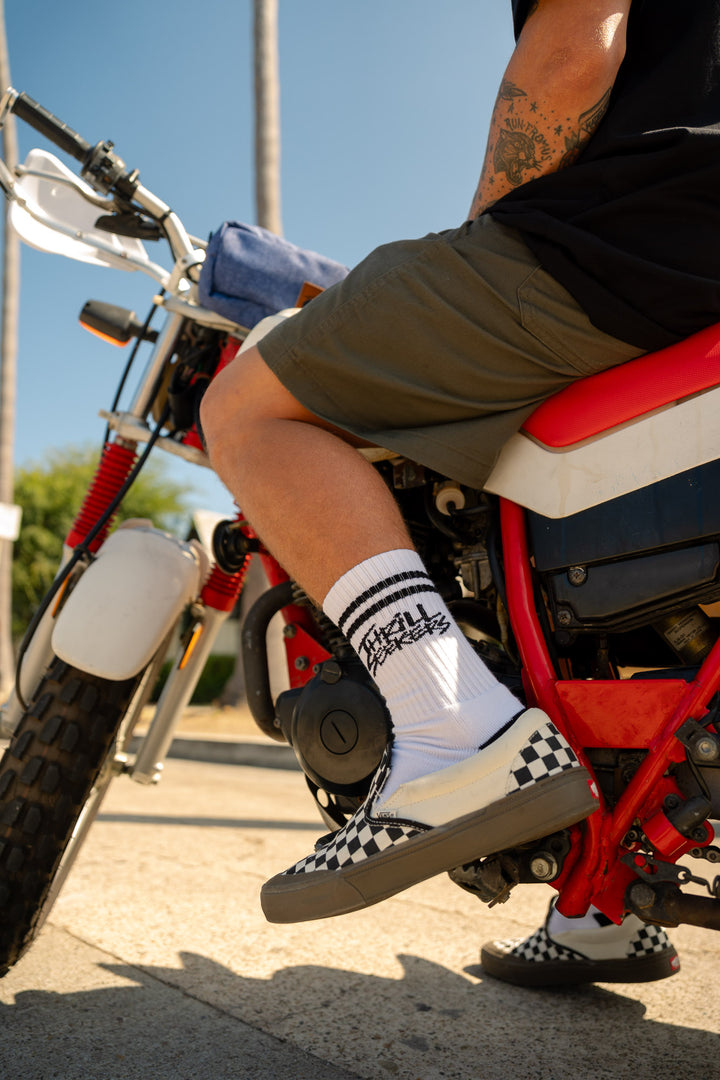Crue Socks - White