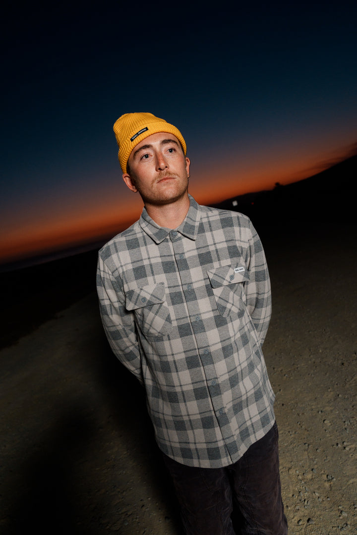 Knit Beanie - Golden Yellow