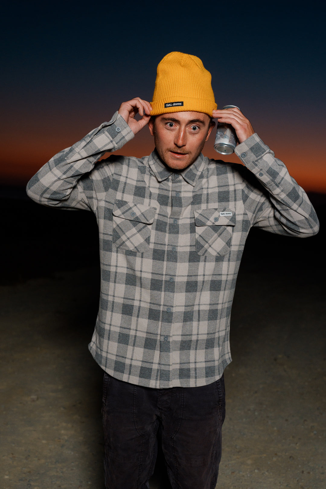 Knit Beanie - Golden Yellow