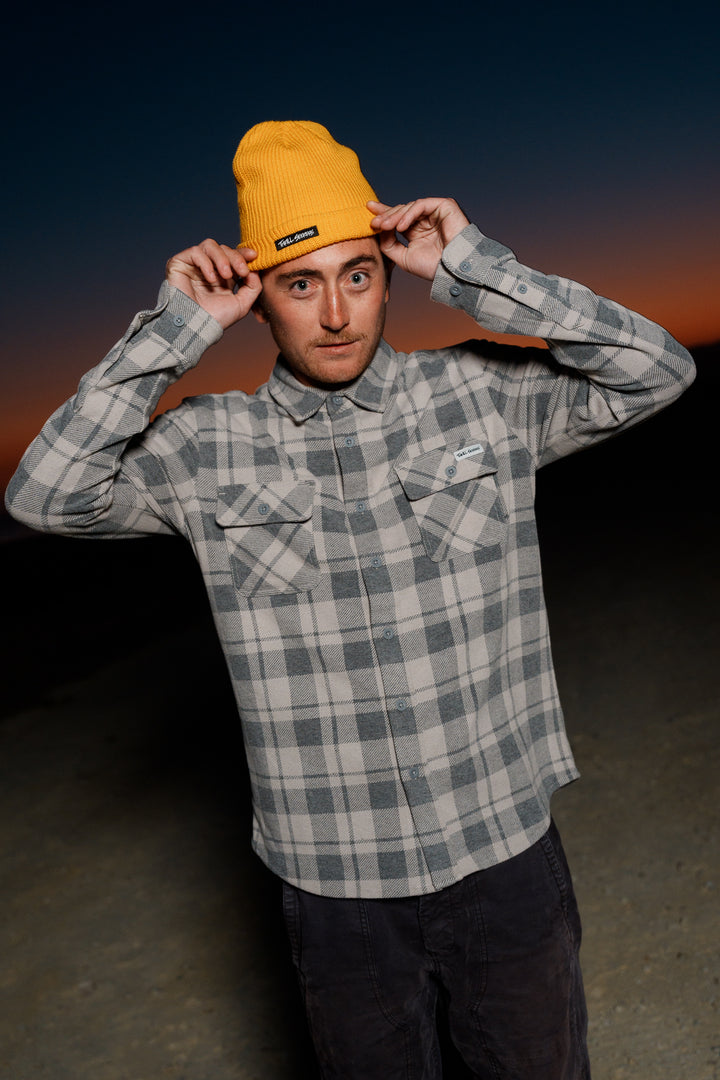 Knit Beanie - Golden Yellow