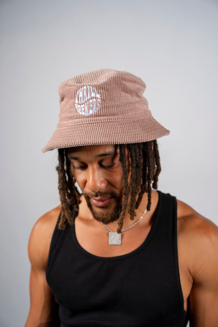 Cord Bucket - Hazy Pink