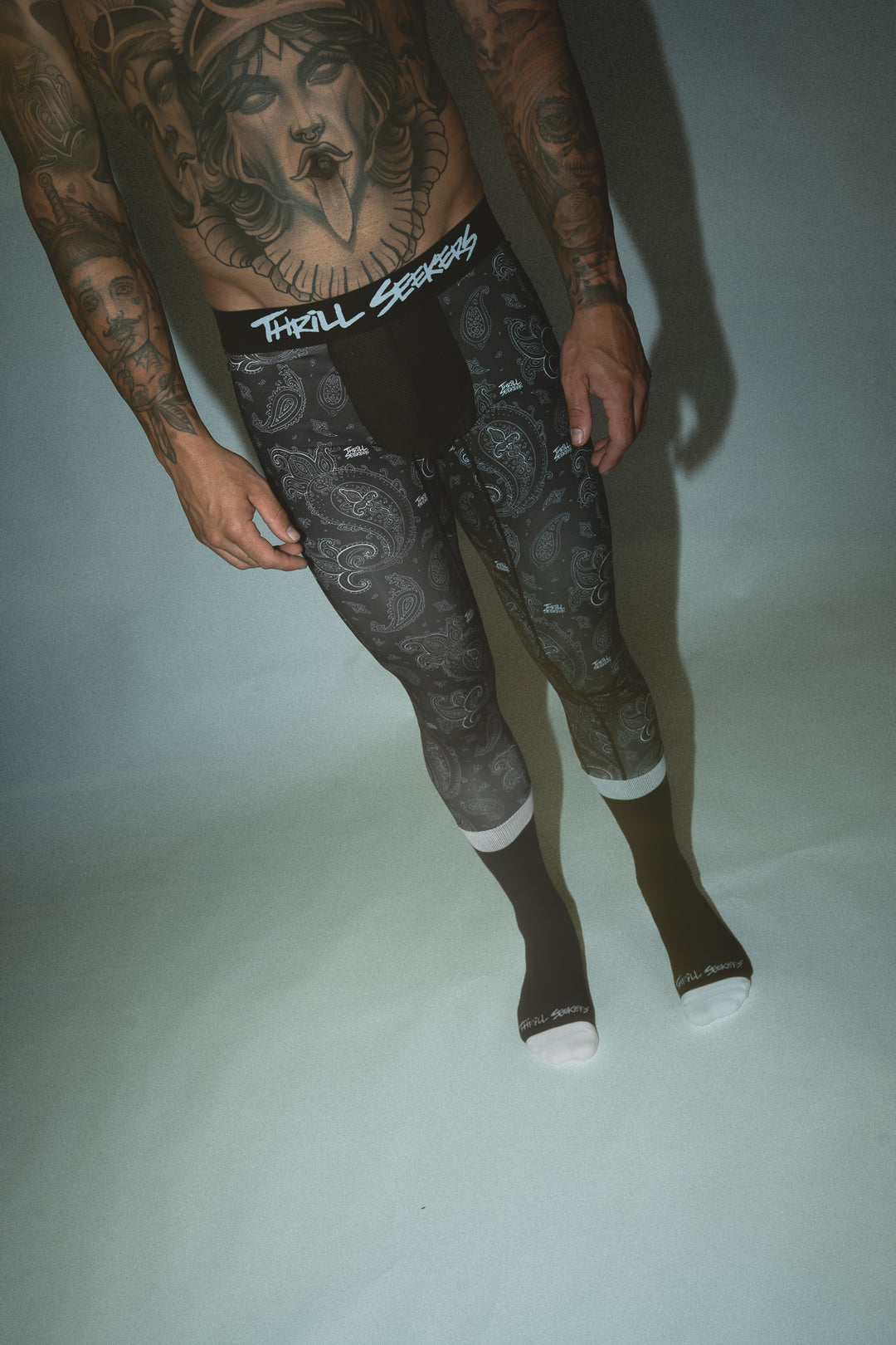 Paisley Moto Leggings
